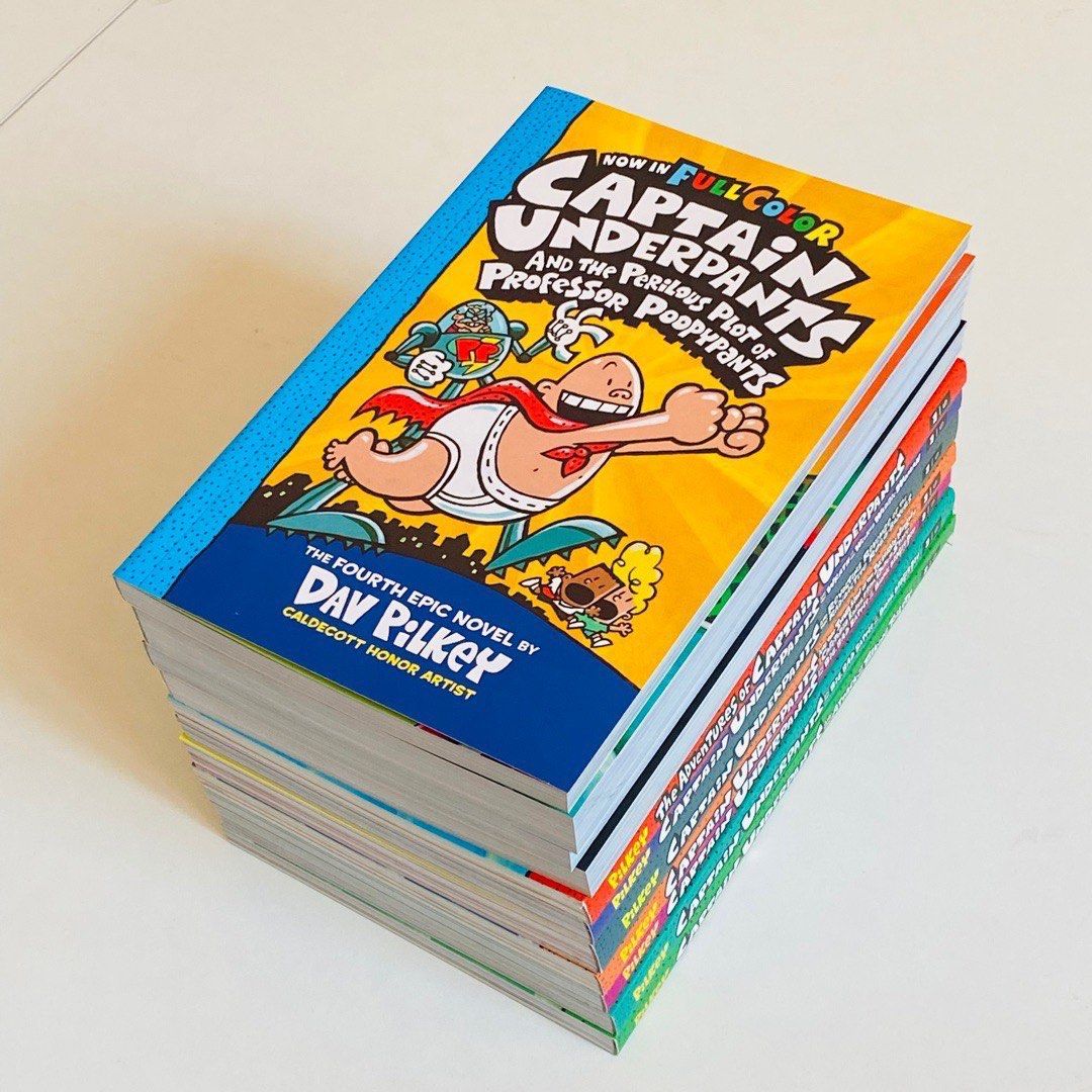 Captain Underpants 漫画12冊セット マイヤペン対応 - 絵本・児童書