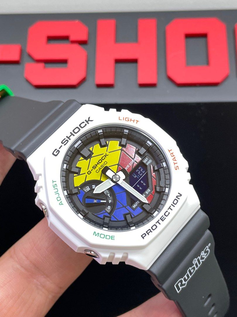 Casio GAE-2100RC-1a Gshock, 男裝, 手錶及配件, 手錶- Carousell