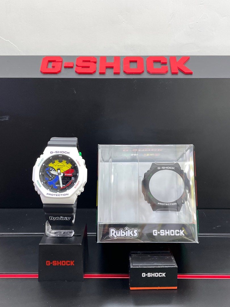 Casio GAE-2100RC-1a Gshock, 男裝, 手錶及配件, 手錶- Carousell