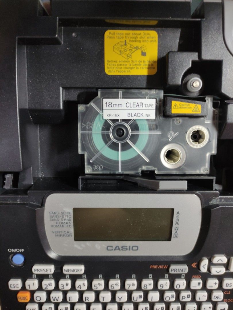 Casio Label-It KL-820 (Labeller), Computers & Tech, Printers ...