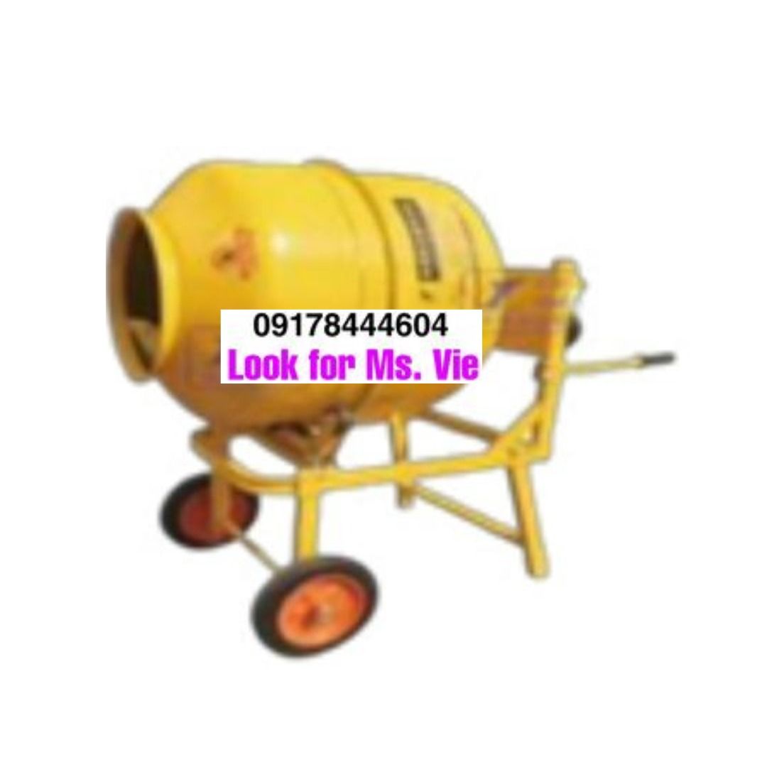 CEMENT MIXER AUTO UNLOAD 350L, CEMENT MIXER MANUAL UNLOAD 350L, OIL