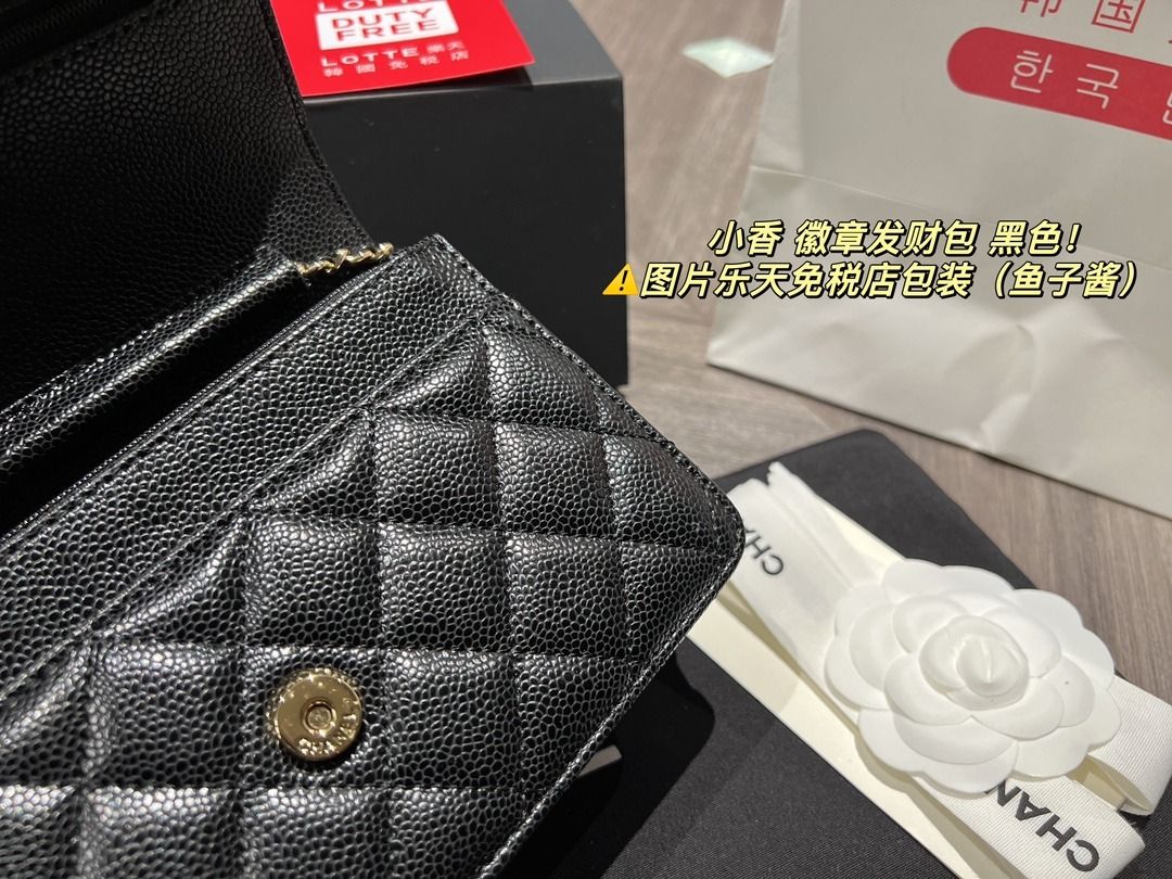 👜✧♥🧸Chanel Badge Fortune Bag (Caviar)🧸 🛍️👜, Luxury, Bags & Wallets on  Carousell