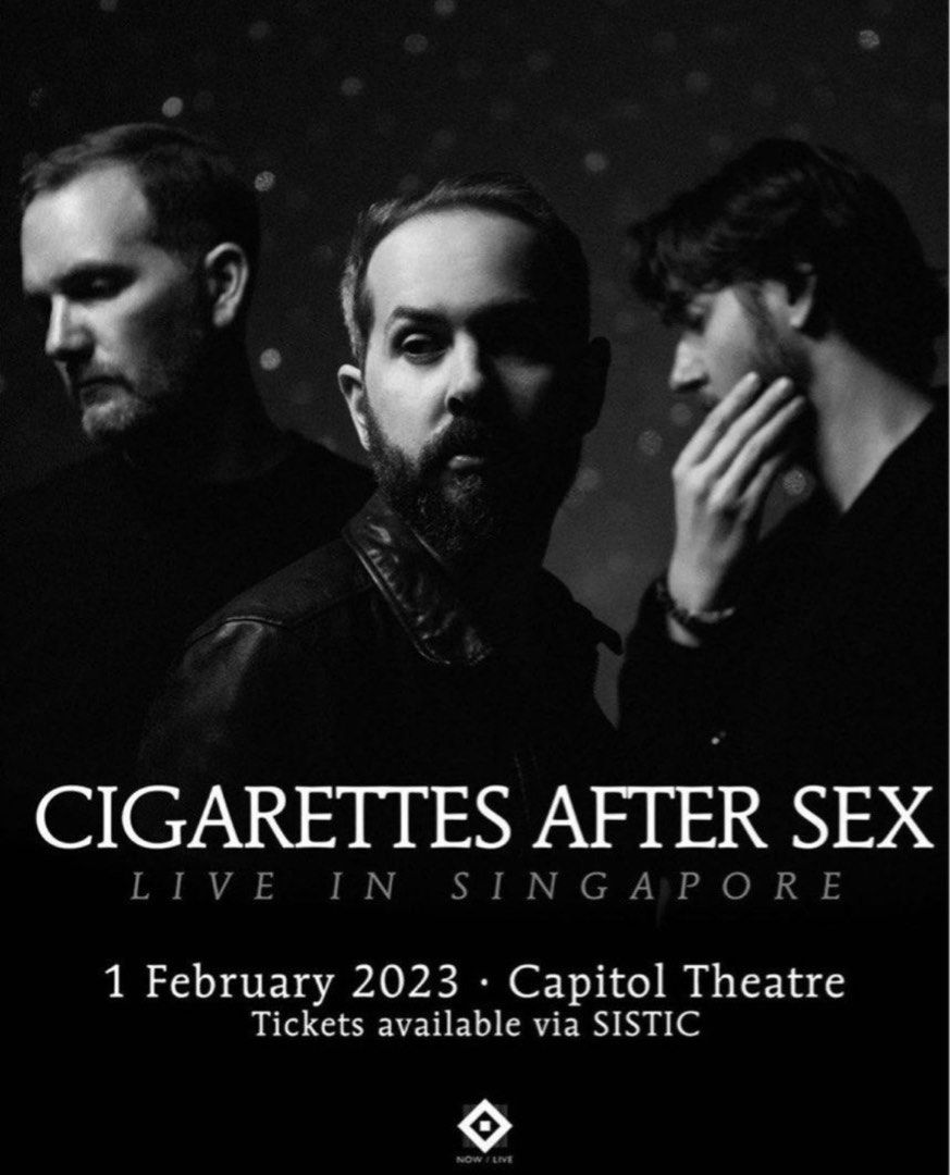 Cigarettes After Sex Tickets 1 Tickets And Vouchers Event Tickets On Carousell 