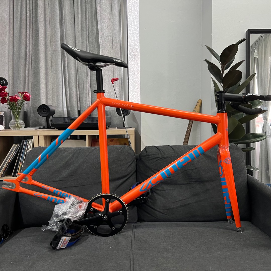 Cinelli tipo pista orange clearance