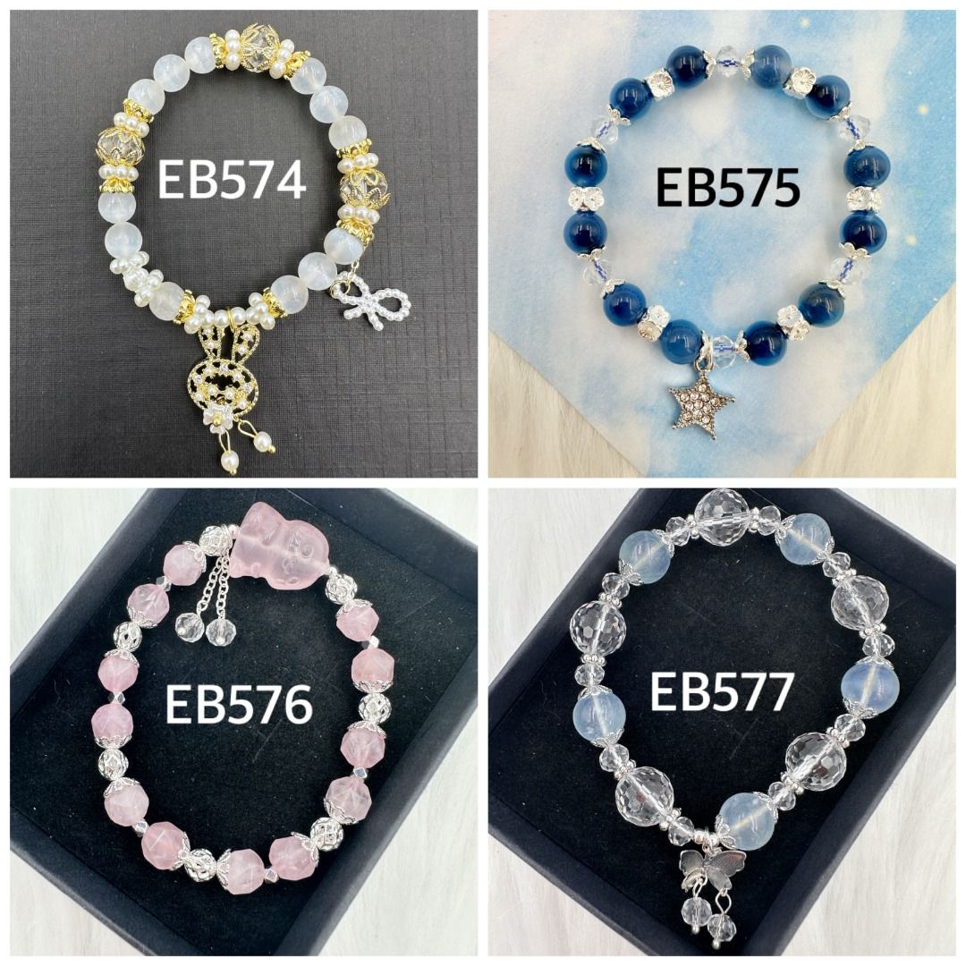 Crystal Bracelets (EB542581), Women's Fashion, Jewelry & Organisers