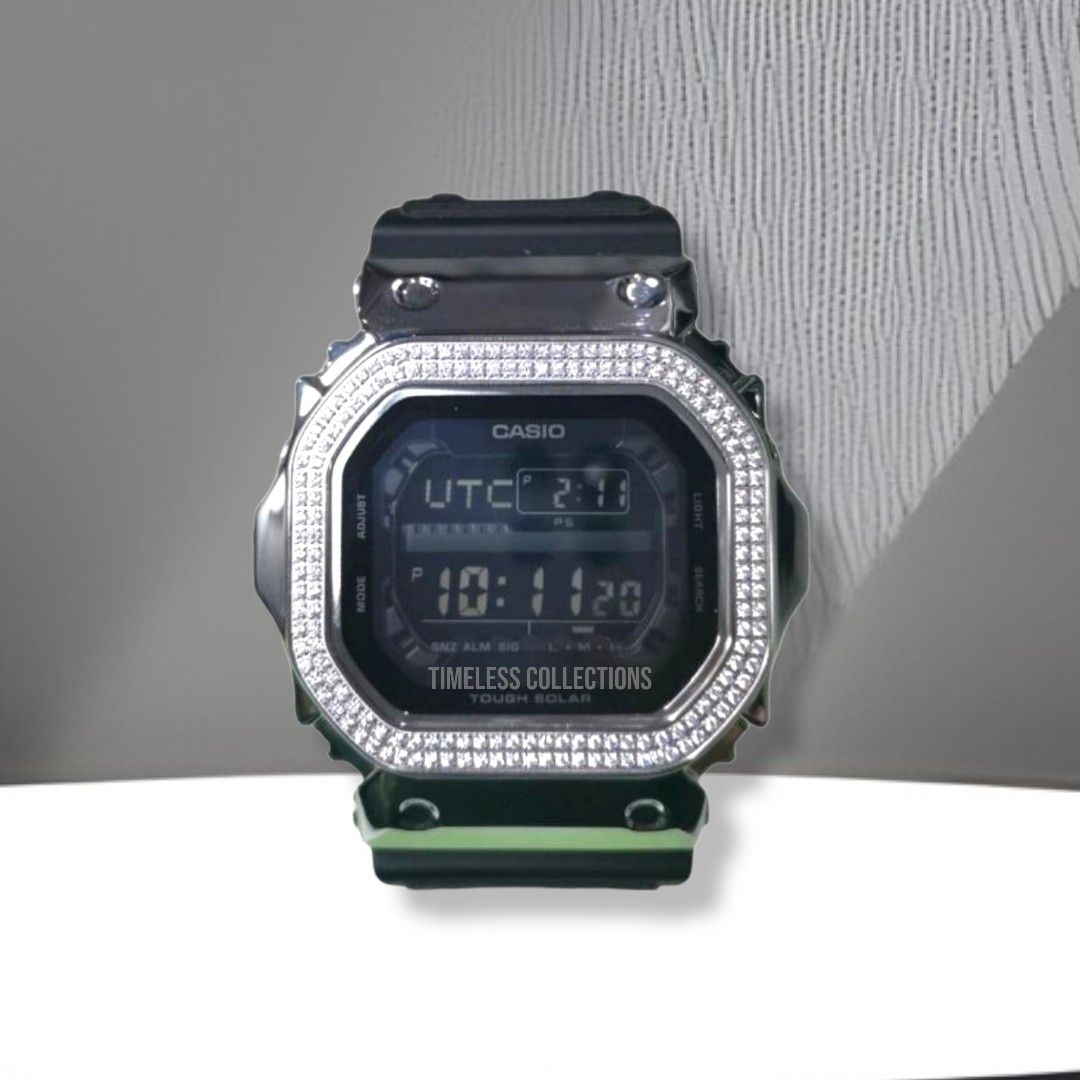 Real diamond g shock watch store