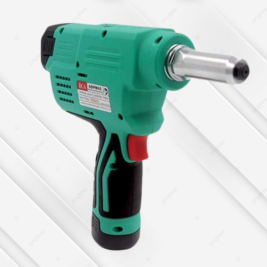 DCA Combo Set 12v Cordless Blind Riveting Gun + Cordless Sabre Saw