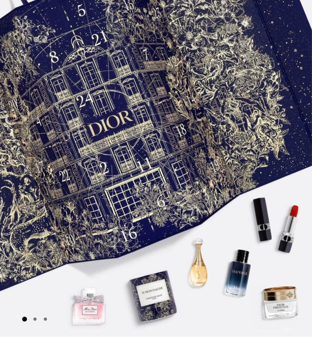 DIOR advent calendar christmas mini travel deco kit constellation