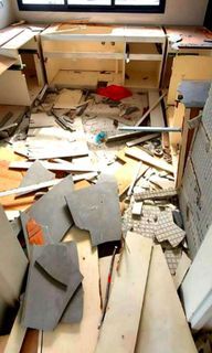 Hacking/Dismantle Removal  and Disposal of built in wardrove,Tv console,table,platform bed, false celling,partition wall,and carpentry item... putty plaster,Cheap painting service for Hdb, condominium, office, shop,warehouse 85747762