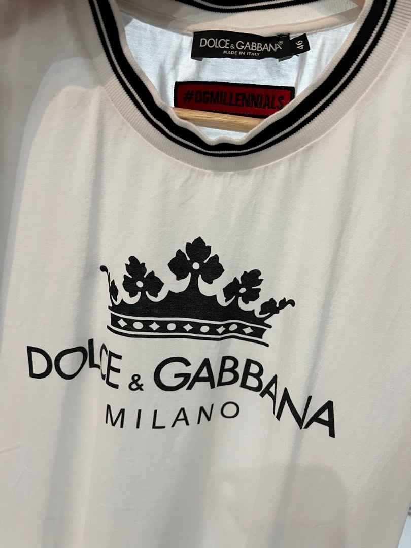 Dolce & Gabbana White Cotton Sleeveless Round Neck Tank T-shirt