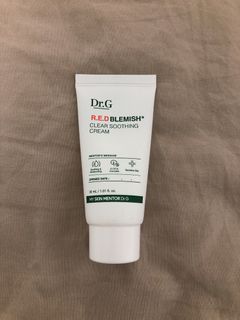 Dr.G Red Blemish Clear Soothing Cream Kbeauty Korean Skincare Acne Moisturizer Korean Beauty