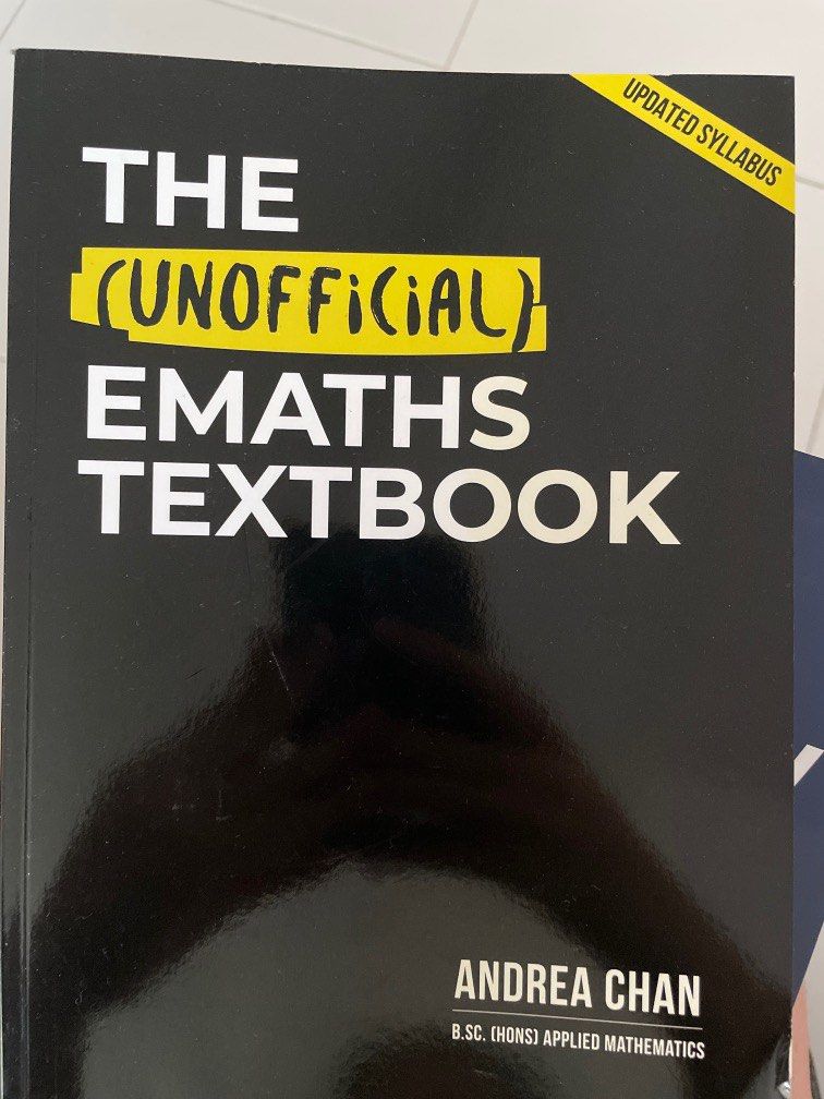 EMaths Textbook (Category: Textbooks) located in Singapore. Submitted by renlxn (Listing ID 1195816640, Image 1). Description: Brand new, no writings or bents Usual price $24.91.