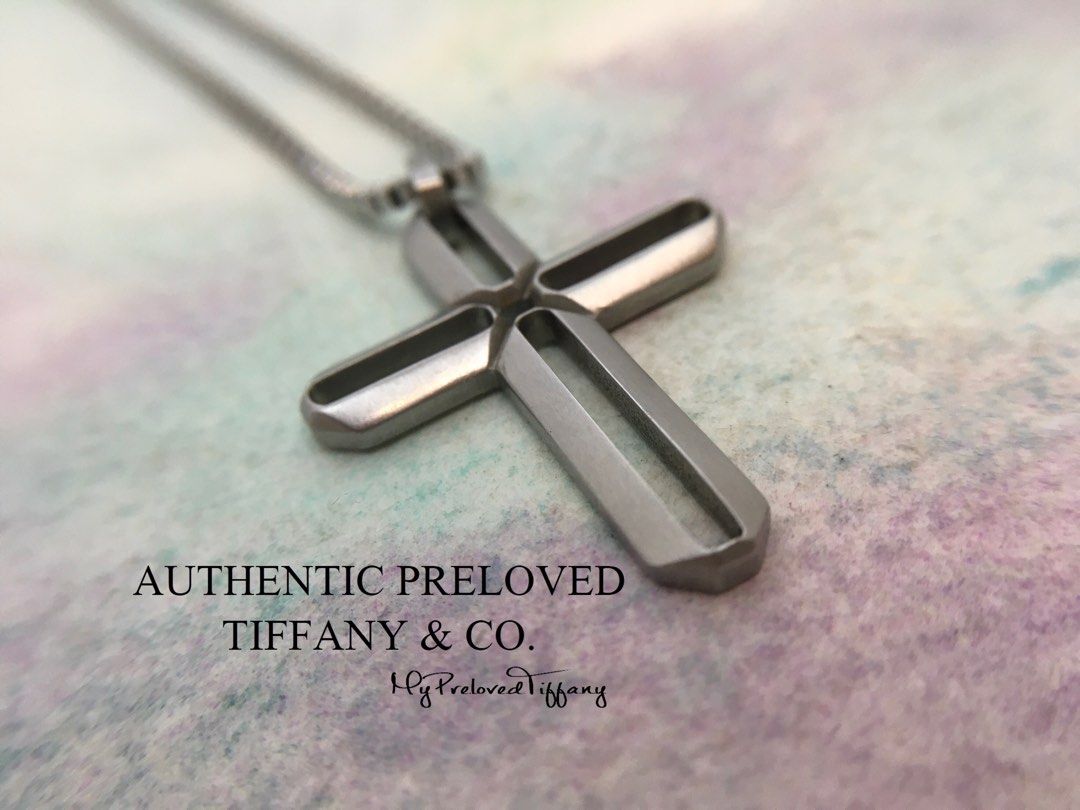 Tiffany stainless steel top necklace