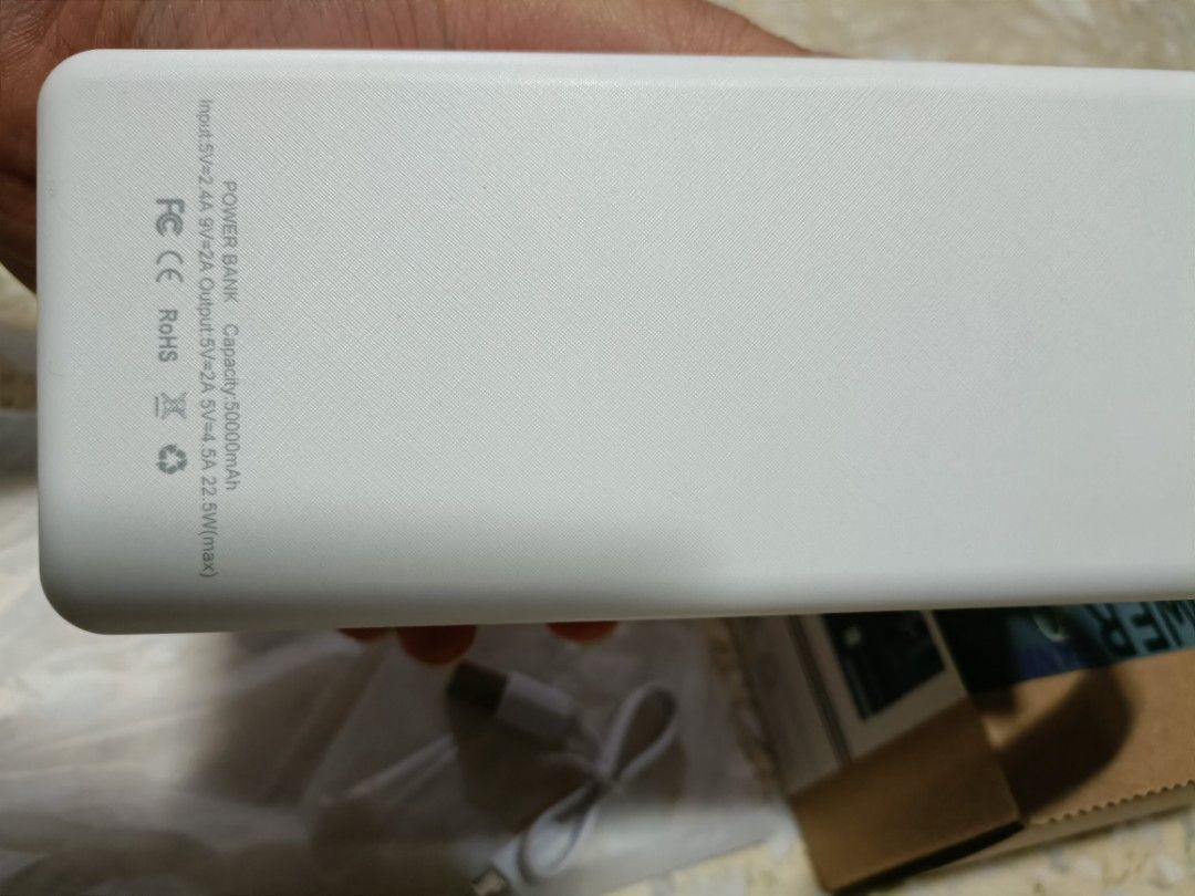 50k 50000 mah Powerbank Portable Charger (REAL CAPACITY) (FAST CHARGING ...