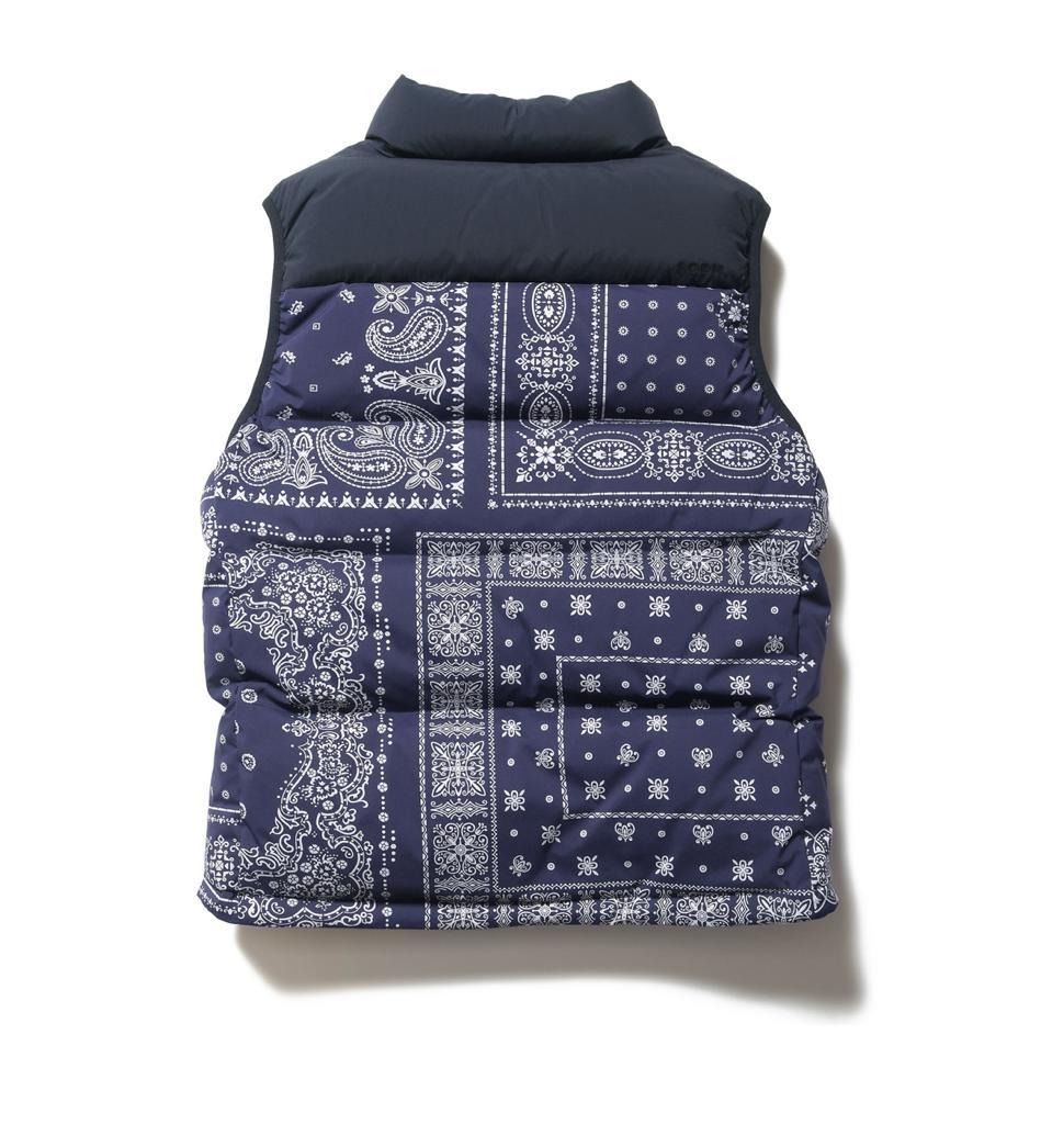 f.c.real Bristol BANDANA DOWN VEST, 男裝, 外套及戶外衣服- Carousell