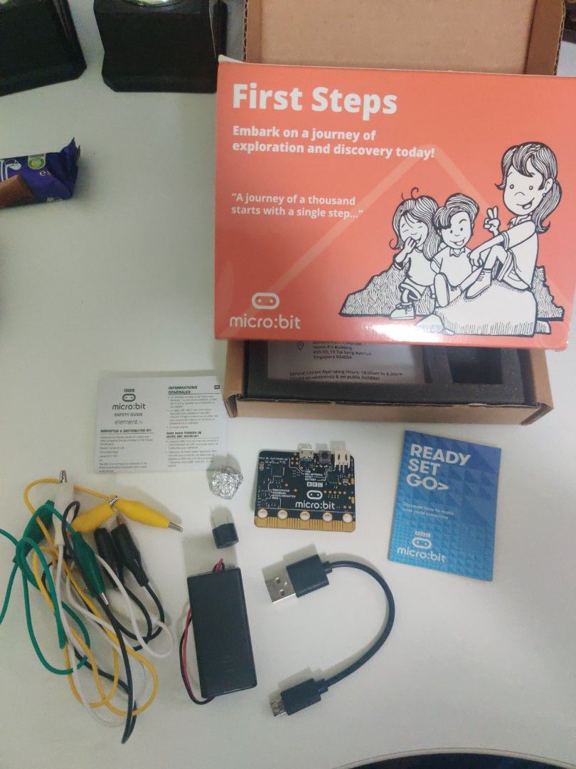 First steps micro:bit, Hobbies & Toys, Toys & Games on Carousell