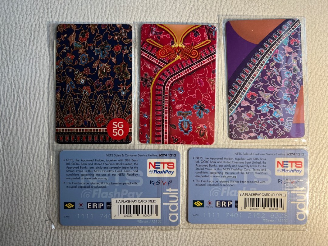 SIA uniform colour flash card, Hobbies & Toys, Memorabilia