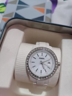 Fossil ceramic watch