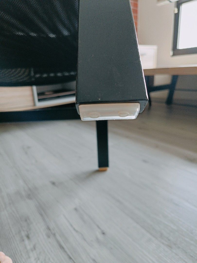 Free IKEA Black Mesh Nolmyra Easy Lounge Chair, Furniture & Home Living