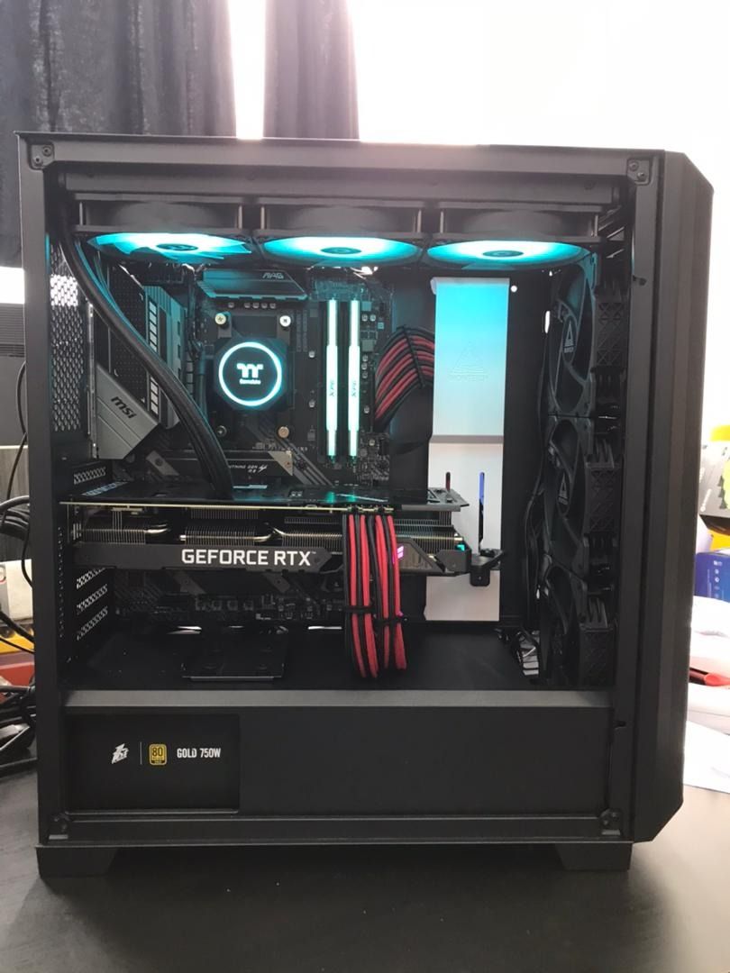 Gaming pc full set comes with gaming monitor, logitech pro mouse and logitech gaming (Full gaming rig RTX 3070, AMD ryzen 7 5800X🔥), Computers & Tech, Desktops on Carousell