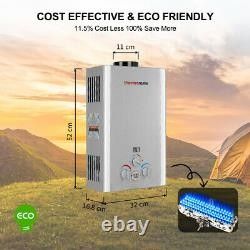 Gas Water Heater, Thermomate BE211S 8L Tankless Propane Water Heater,  Portable Instant Gas Boiler, Use for Outdoor Showers, Washing Horses,  Camping, RV - DIY u0026 Tools, TV u0026 Home Appliances, Water Heater
