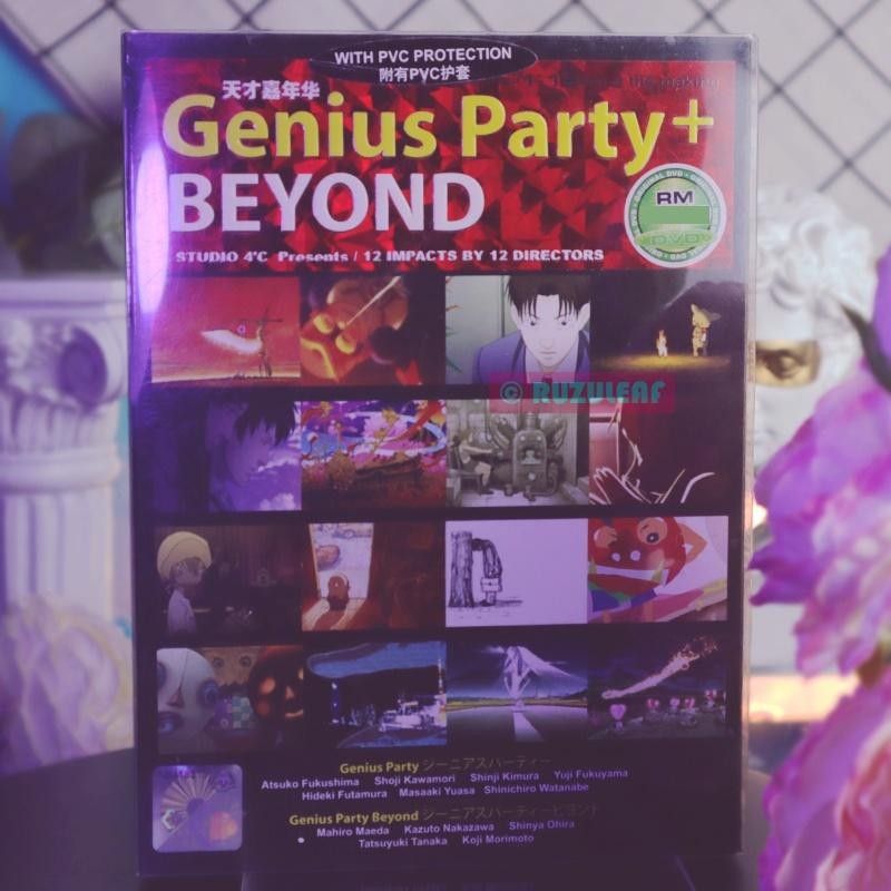 Genius Party + Beyond (EP 1-12 END) + The Making - preloved/used/secondhand/ Anime/DVD, Hobbies & Toys, Music & Media, CDs & DVDs on Carousell Genius Party + Beyond (EP 1-12 END) + The Making - preloved/used/secondhand/ Anime/DVD, Hobbies & Toys, Music & Media, CDs & DVDs on Carousell