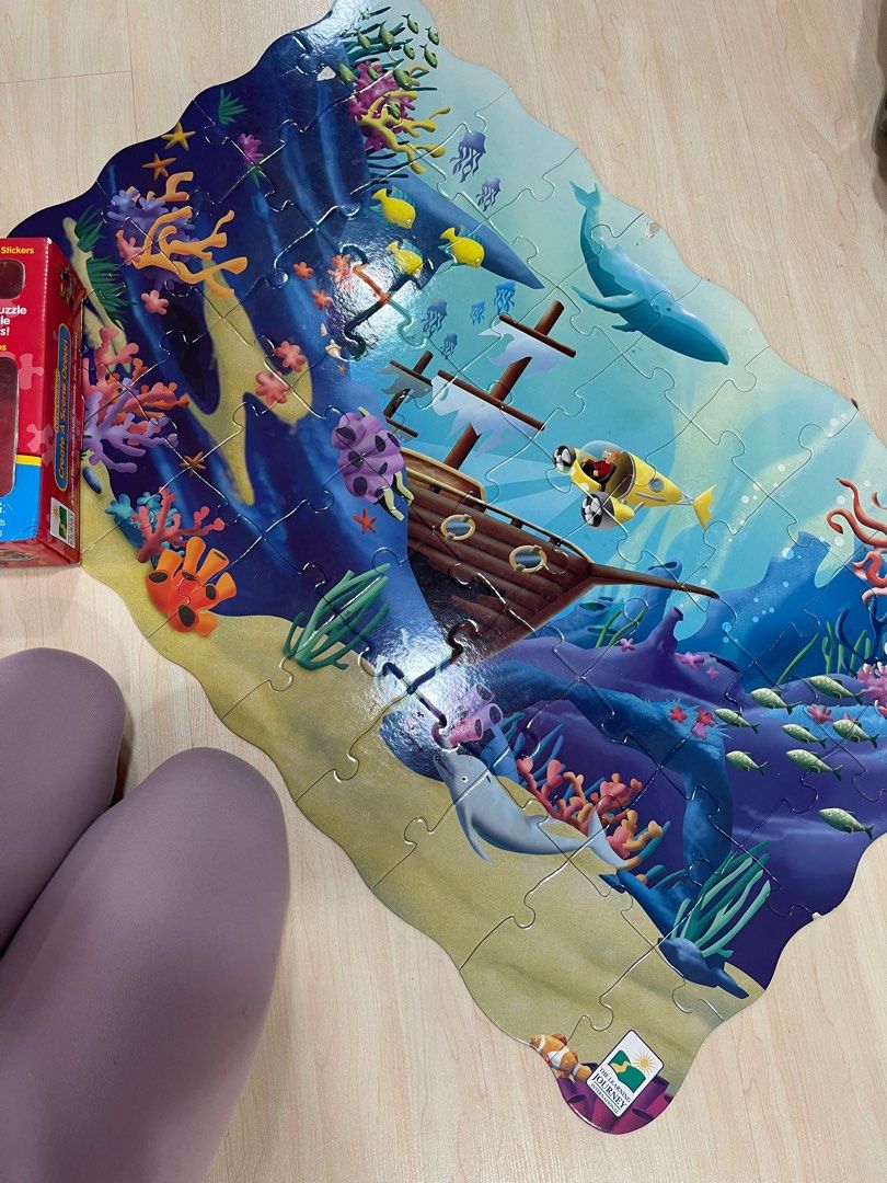 Giant Ocean puzzle, Babies & Kids, Infant Playtime on Carousell