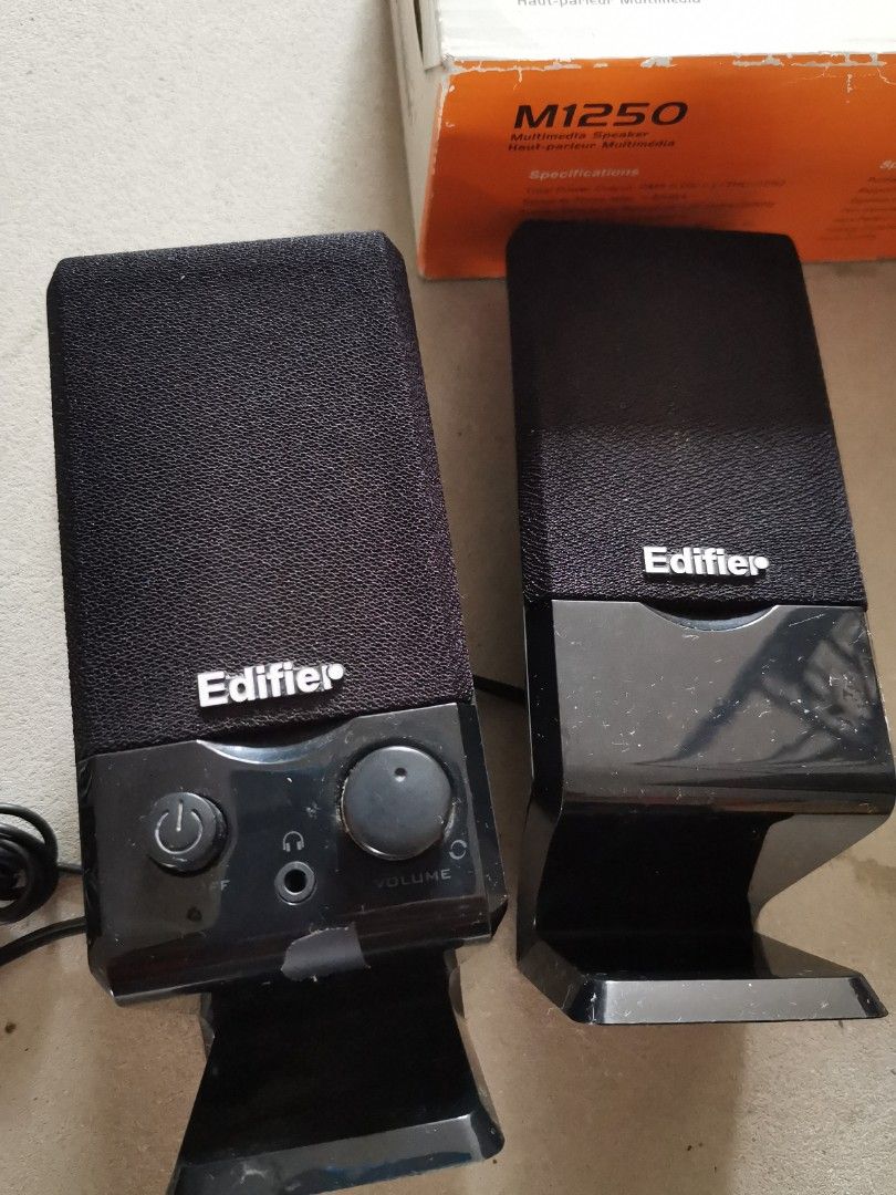 Good sounding USB speaker by Edifier M1250, Computers & Tech, Parts ...