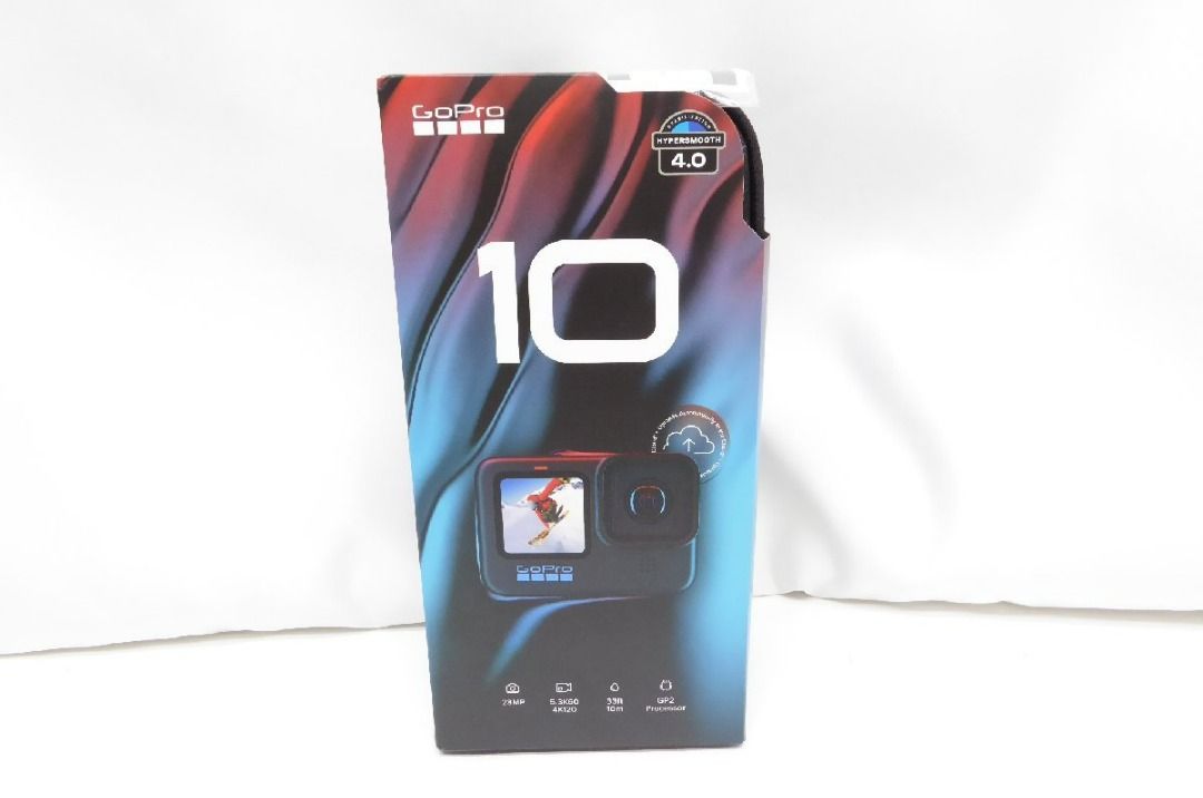 GoPro HERO10 BLACK CHDHX-101-FW 可穿戴相機, 攝影器材, 相機- Carousell