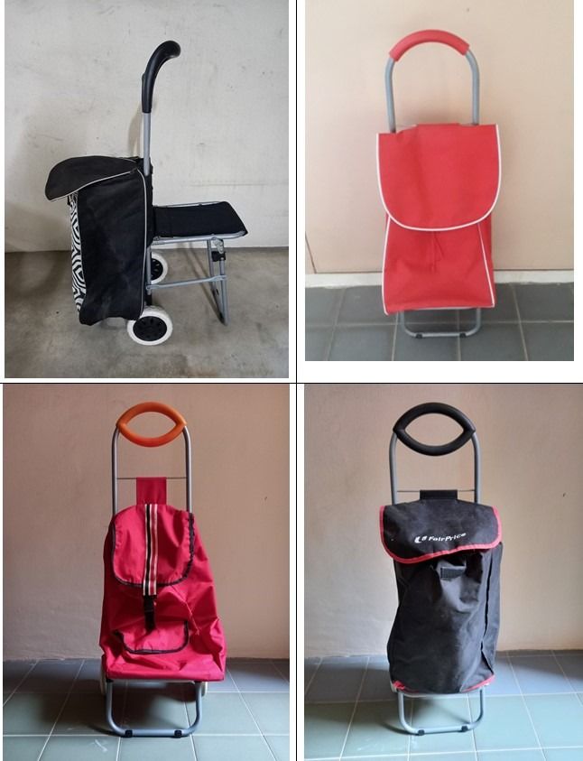 Grocery shopping trolley bag, Hobbies & Toys, Travel, Travel Essentials ...