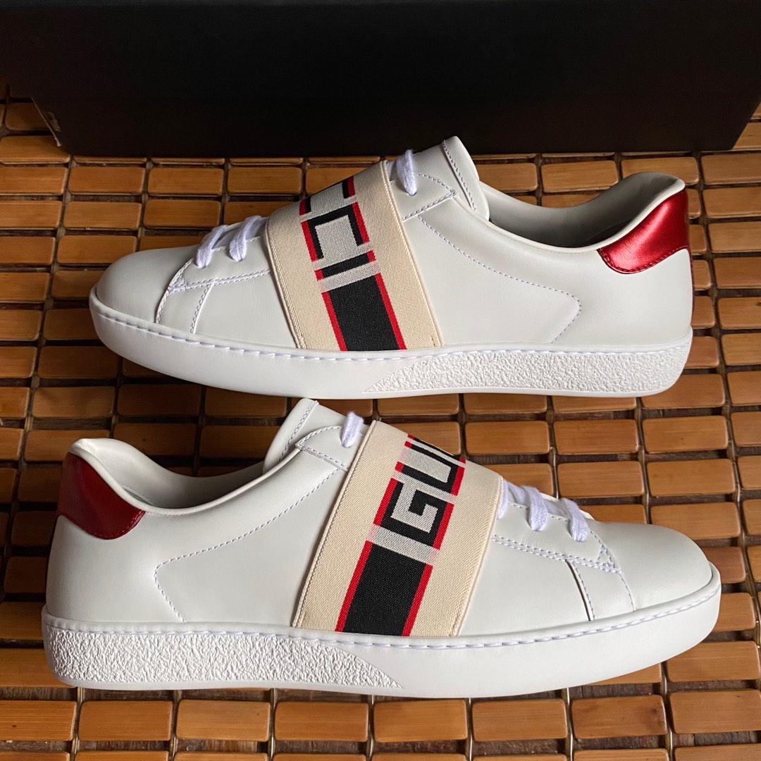 Ace sneaker with gucci stripe new arrivals