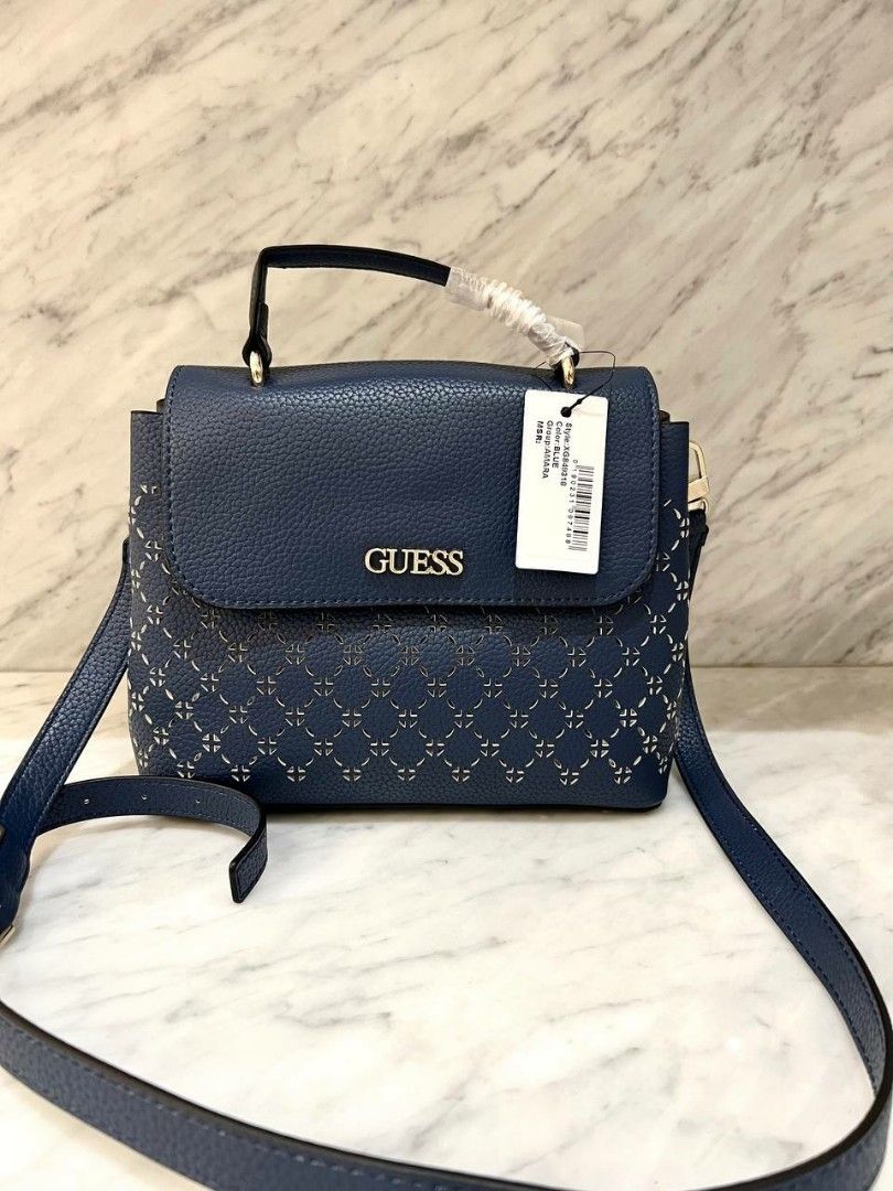 Guess kathryn top handle flap bag deals