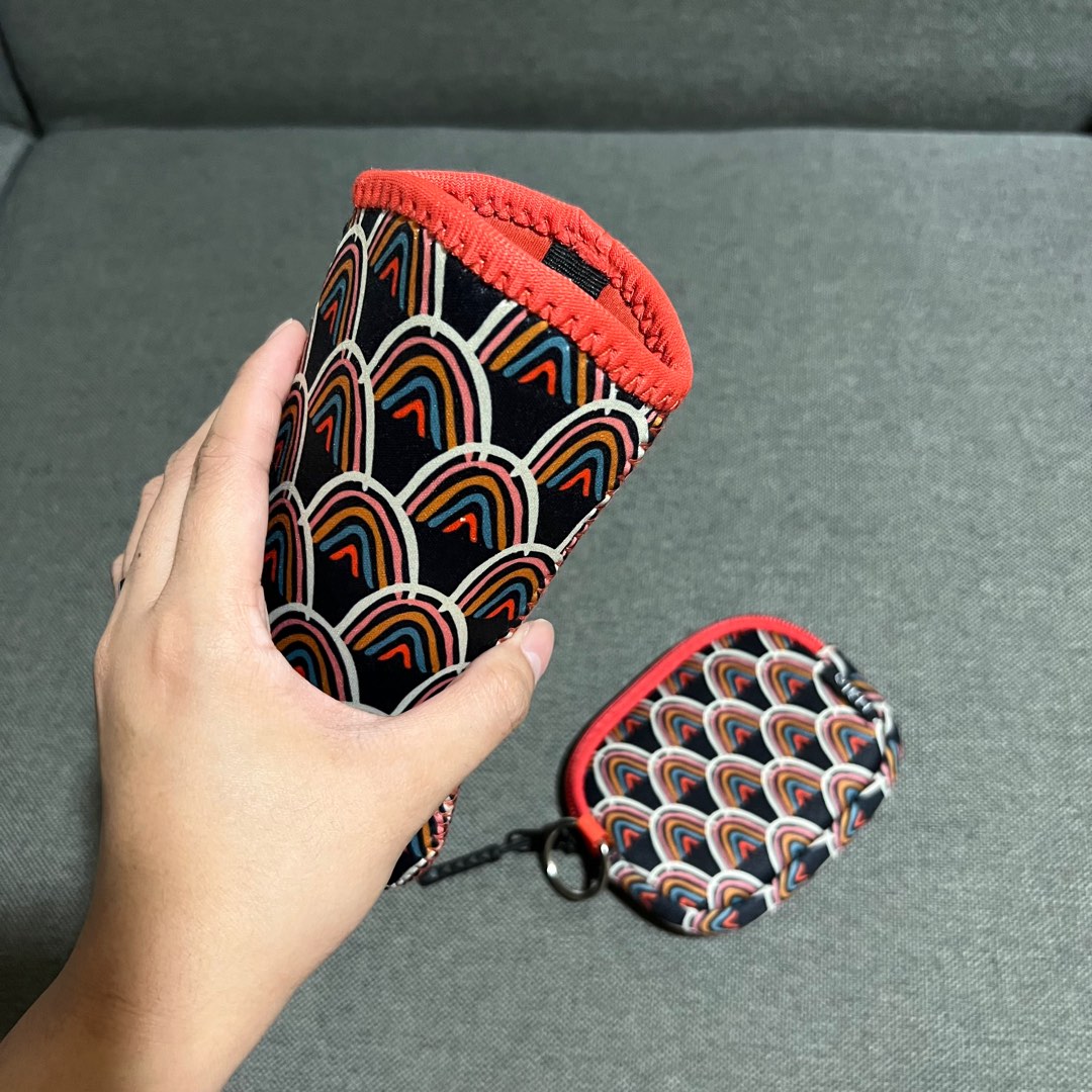 Halo Coin Purse & Phone Holder Bundle, Women's Fashion, Bags & Wallets