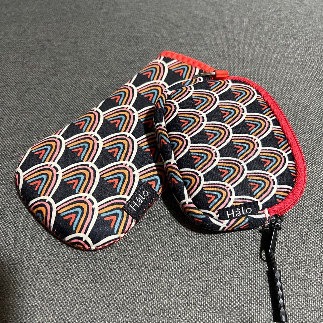 Halo Coin Purse & Phone Holder Bundle, Women's Fashion, Bags & Wallets