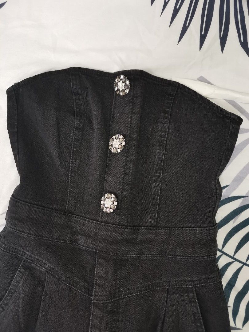 Bandeau jumpsuit h&m discount