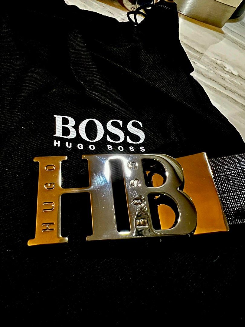 hugo boss belt buckle