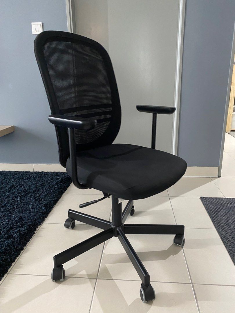 IKEA Flintan Home/Office Chair with Armrest & Free Delivery, Furniture