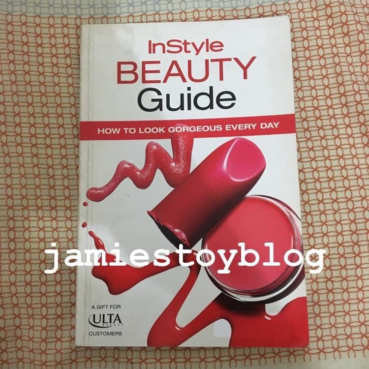 InStyle Beauty Guide book (Category: Makeup) located in Quezon City. Submitted by ohitsninja (Listing ID 1195855052, Image 1). Description: InStyle Beauty Guide book Style for skincare, haircare, makeup and grooming Pay by Gcash Delivery shouldered by buyer I DO NOT USE COD or SCO. RFS: Decluttering, Need funds #11broke.