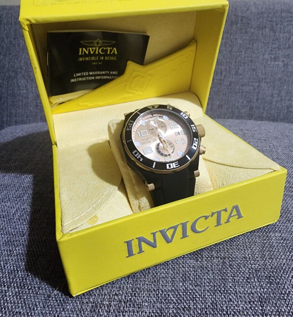 Invicta Pro Diver Watch for Men Model 17815 Men s Watch Quartz Men s Fashion Watches Accessories Watches on Carousell
