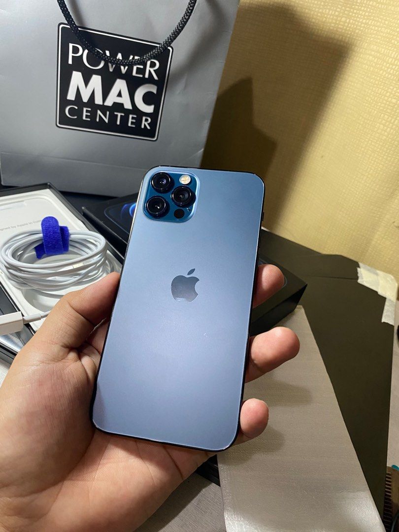 iPhone 12 Pro 128GB Pacific Blue Dual sim Factory unlocked, Mobile