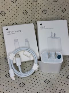 Iphone charger 20 watts set