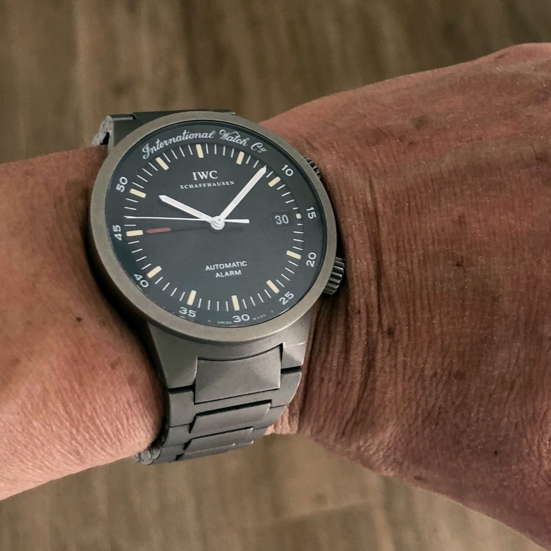 Iwc gst sales automatic alarm