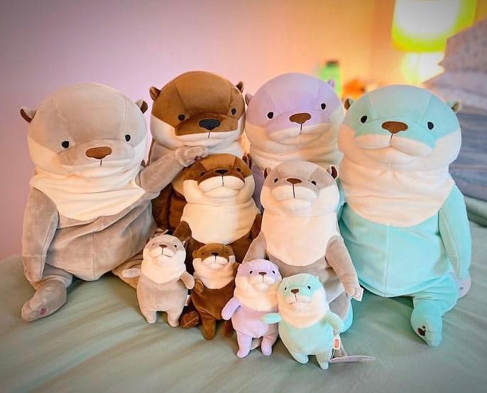 Japanese store otter plush