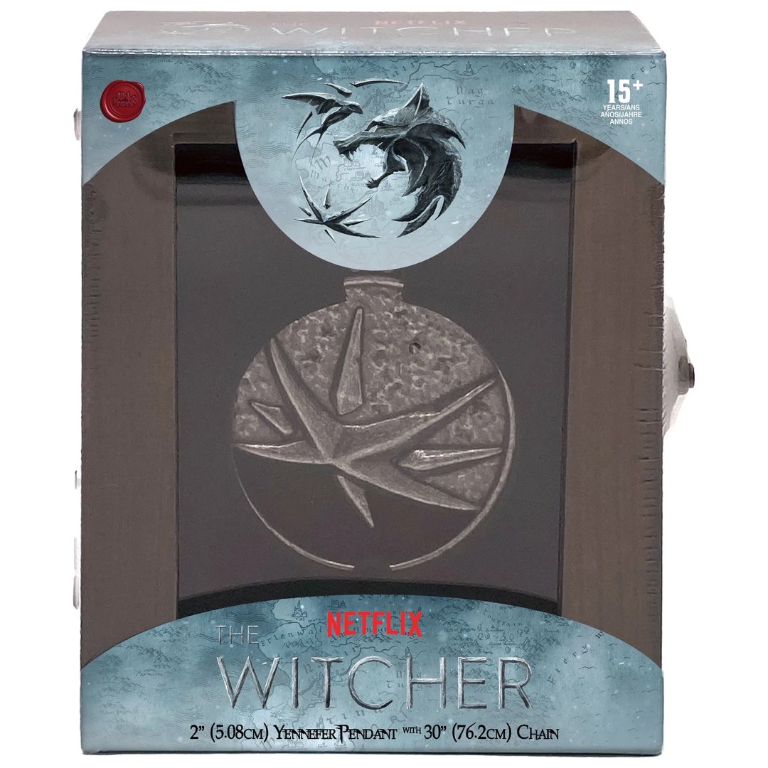 Jinx Netflix The Witcher Yennefer Medallion Necklace, Hobbies & Toys