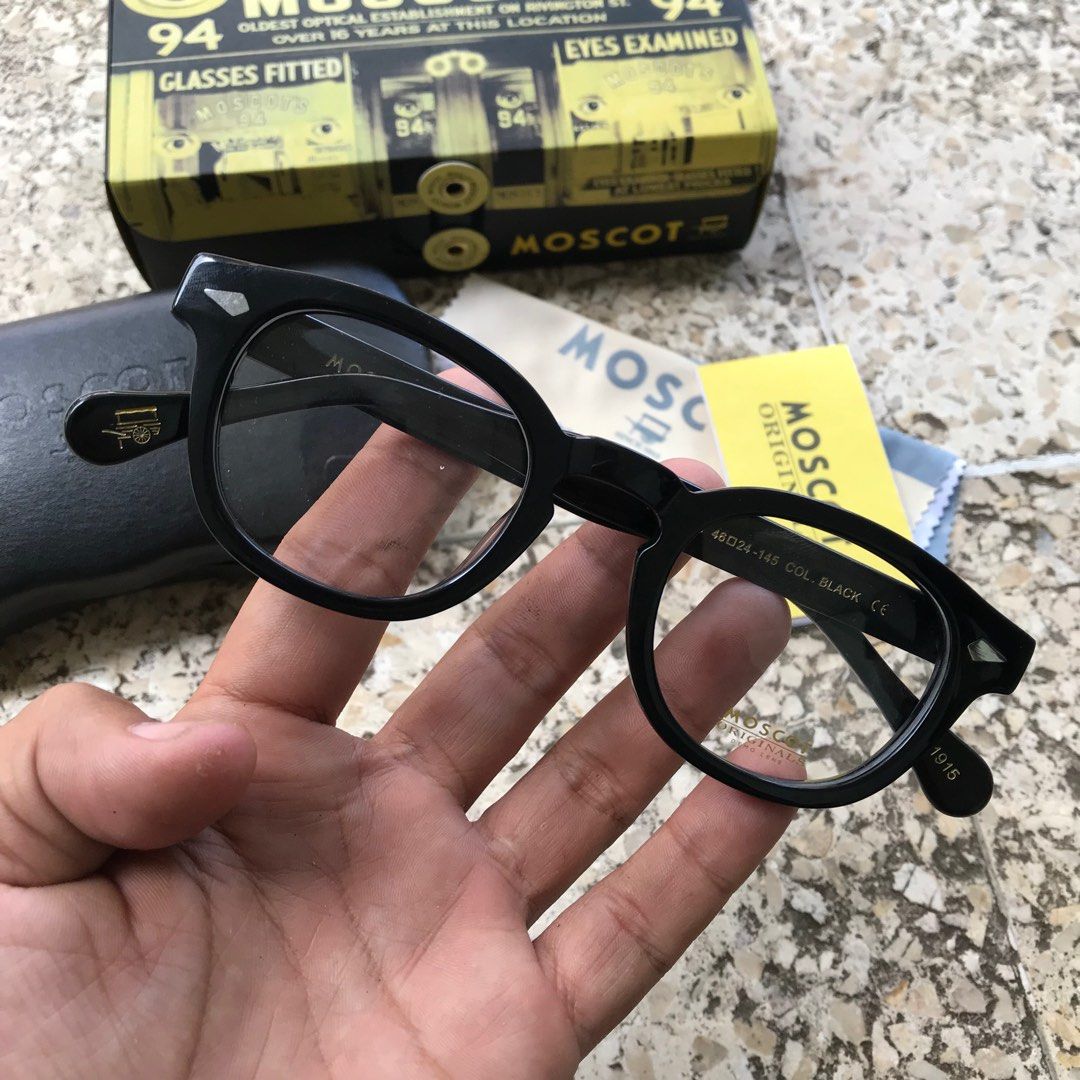Kacamata Moscot Lemtosh, Fesyen Pria, Aksesoris di Carousell