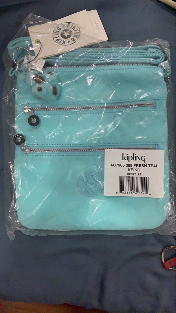 Kipling AC7905 FRESH TEAL KEIKO Women s Fashion Bags Wallets Cross body Bags on Carousell