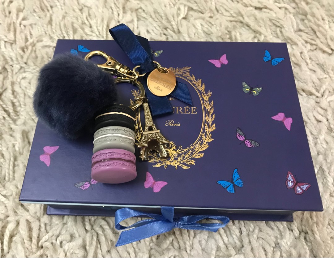Laduree Macaron Bag Charm Keyring Women s Fashion Watches