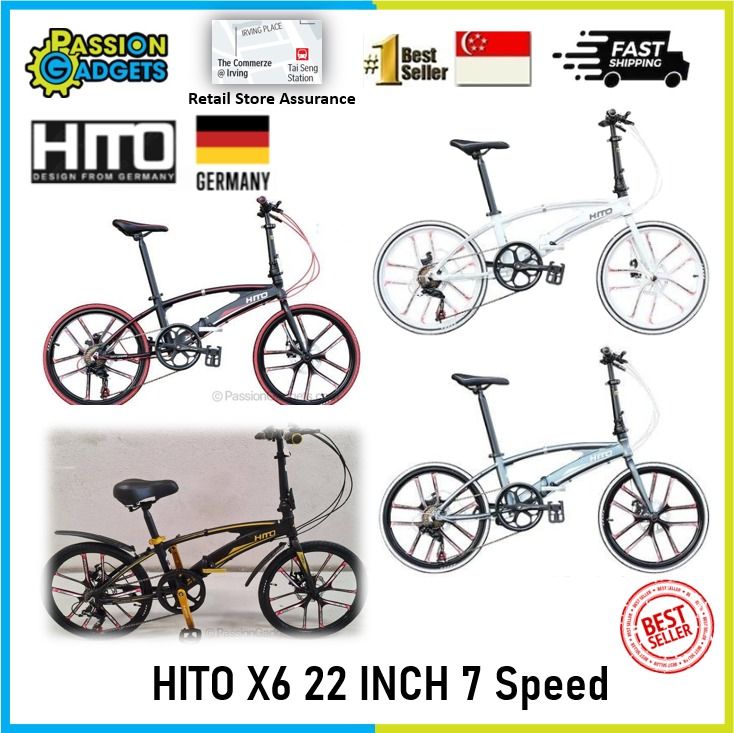 Hito x6 folding 2025 bike