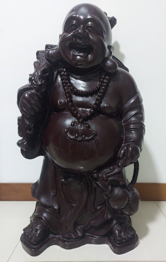 Laughing Buddha with money bag, Hobbies & Toys, Memorabilia