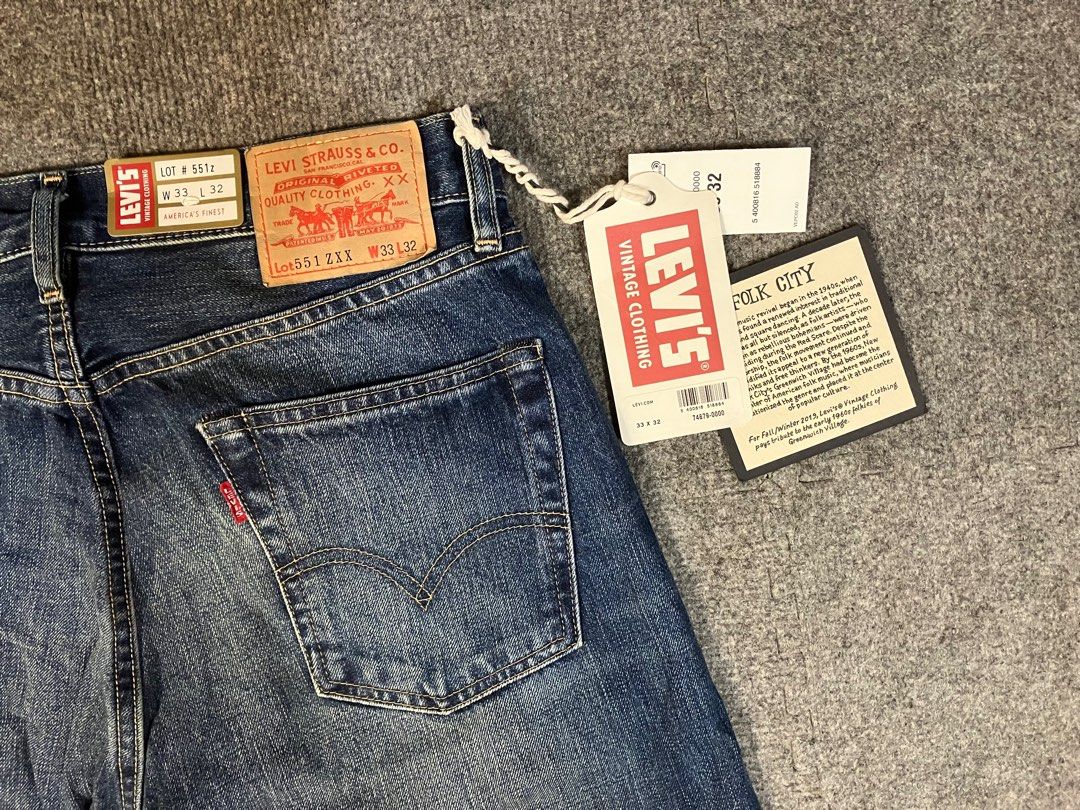 Levi's® Vintage Clothing 1961 551Z Customized Jeans - Bob Dylan 